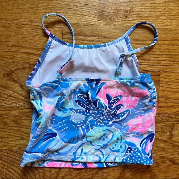 Lilly Pulitzer tankini top size 4 - Picture 2 of 3